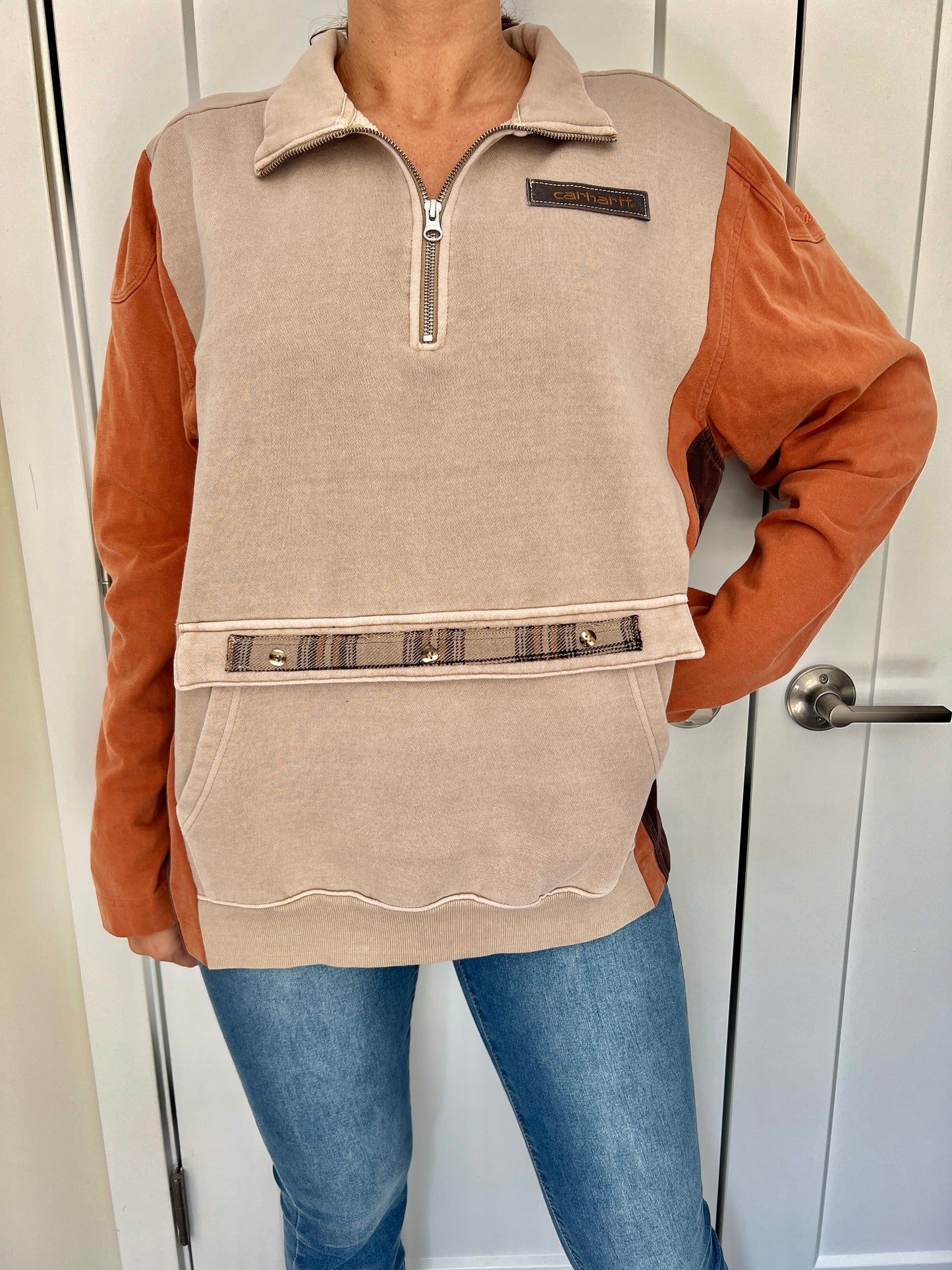 x. Carhartt quarter zip