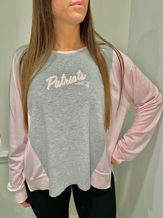 “Pink Pats Flannel