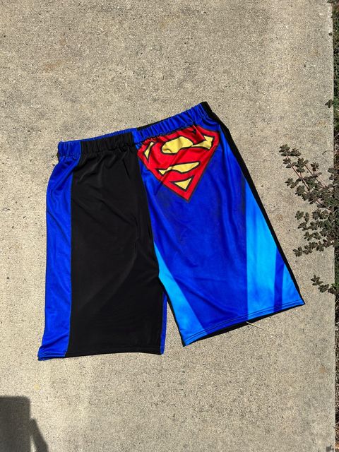 Superman Biker Shorts