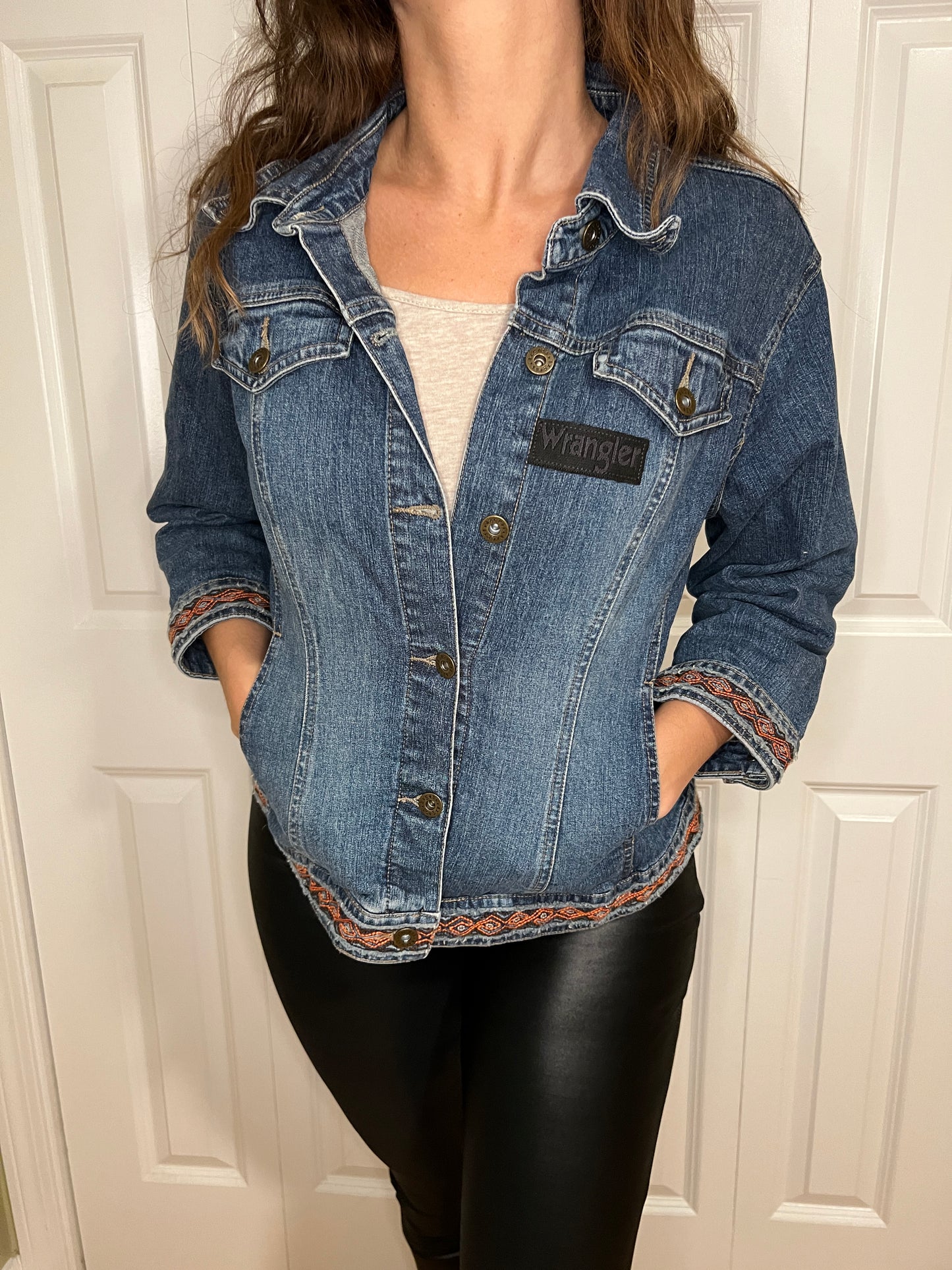 X.Aztec jean jacket