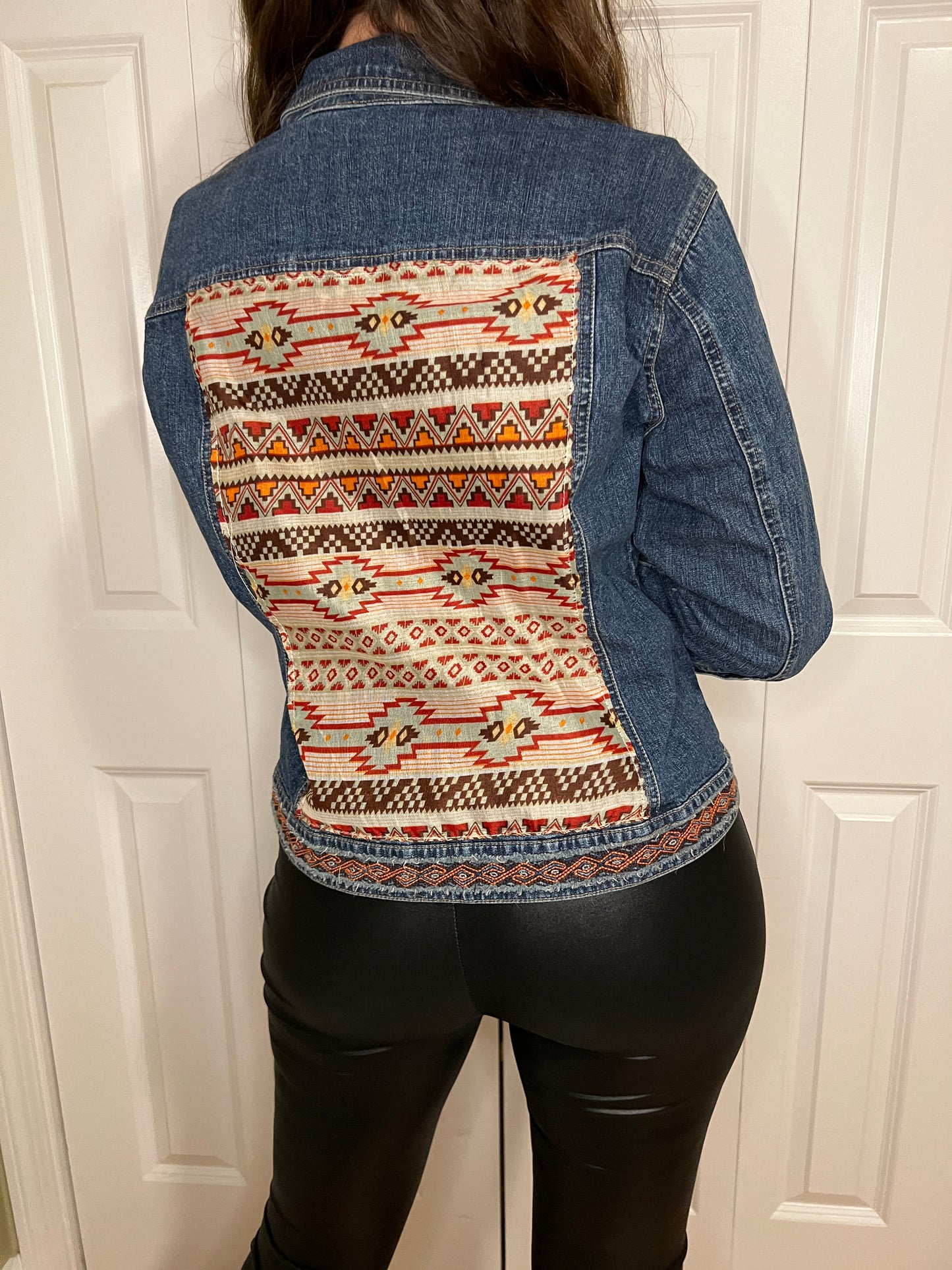 X.Aztec jean jacket