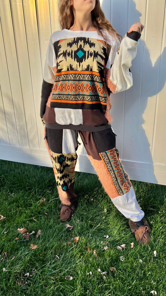 Western Aztec Sweater