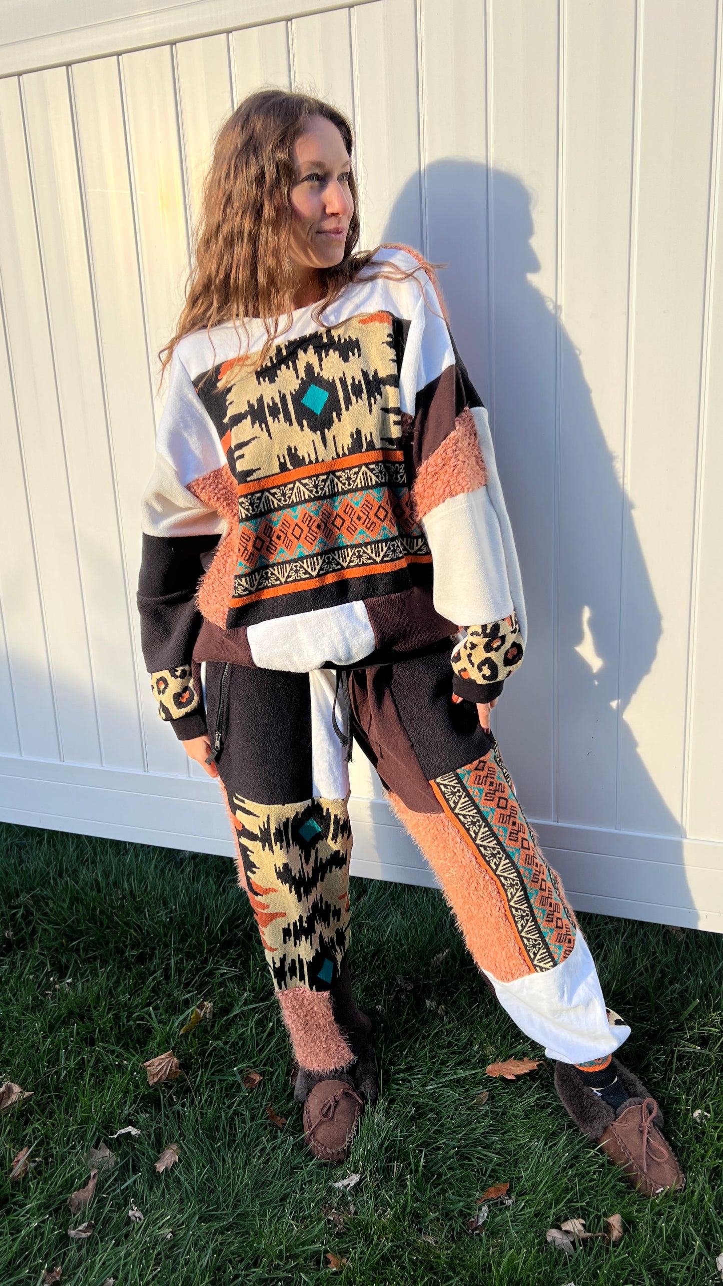 Western Aztec Sweater