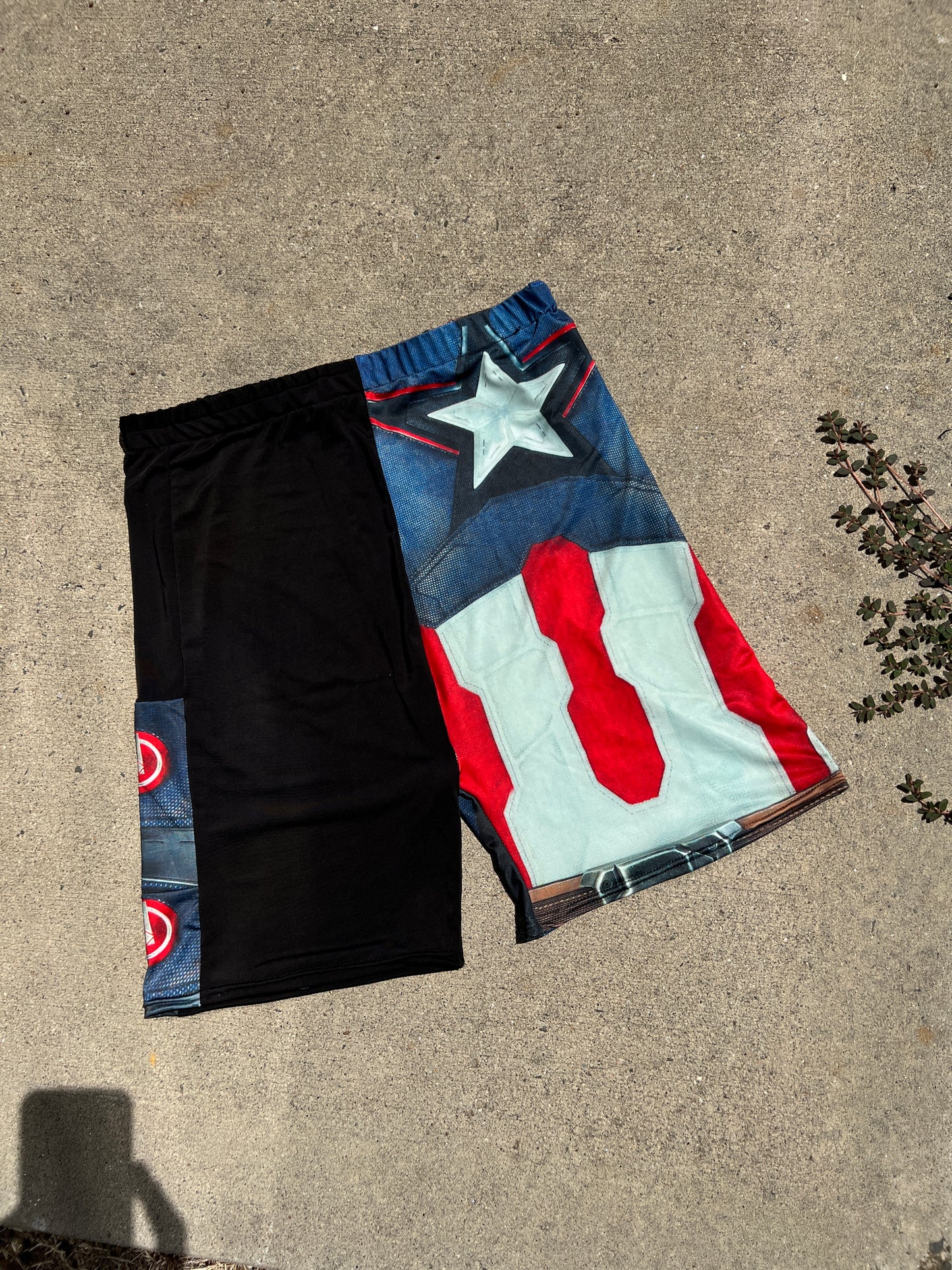 z.Captain America Biker shorts