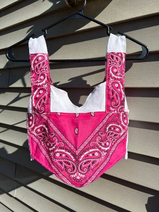 'Pink bandana top