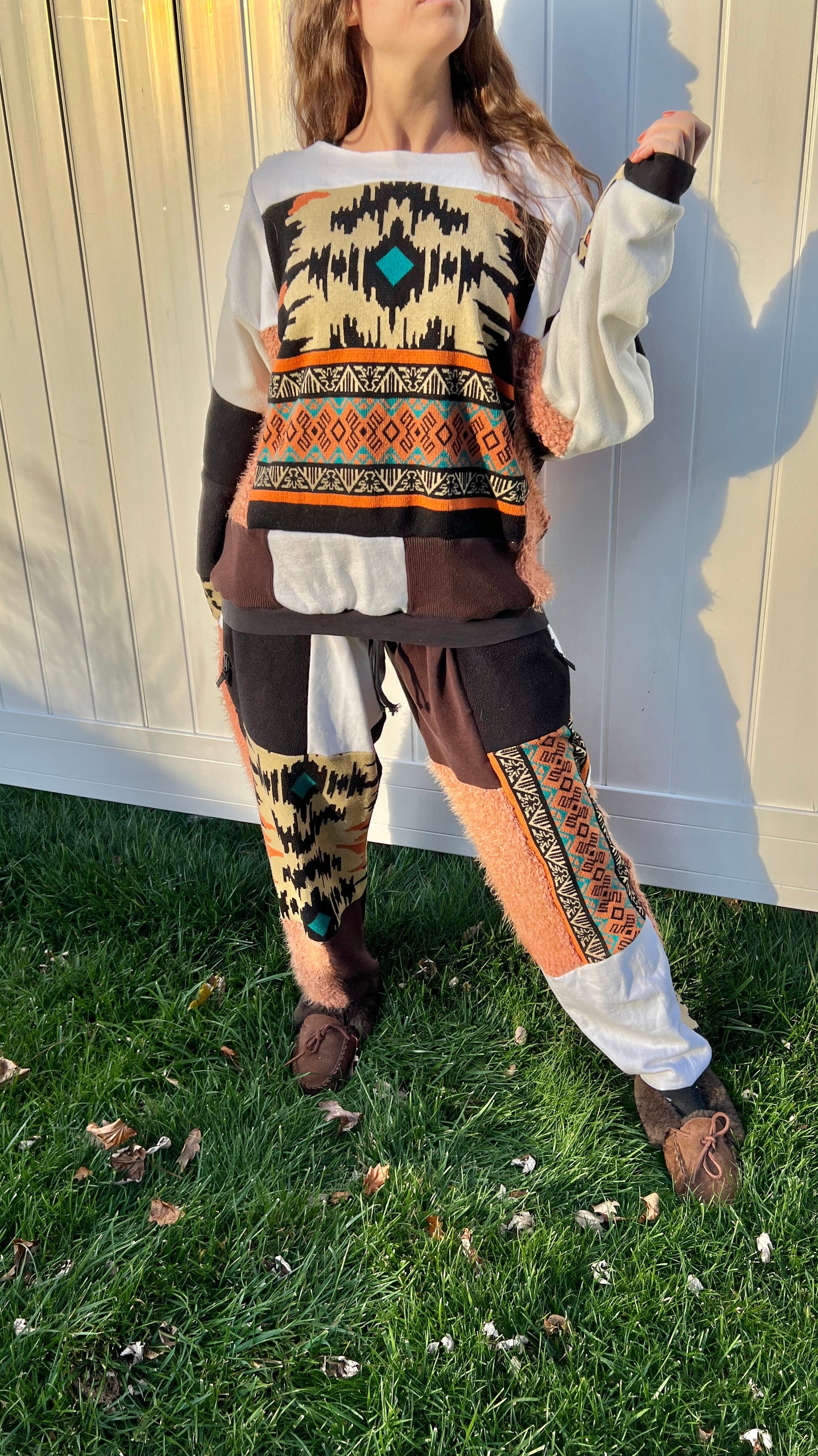 Western Aztec Sweater